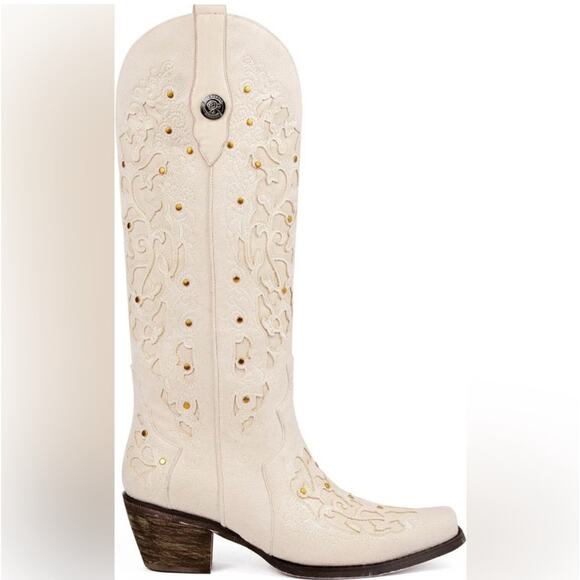 Rose Gentle The Josie Boots western boots cowgirl Size 7 - Picture 2 of 8